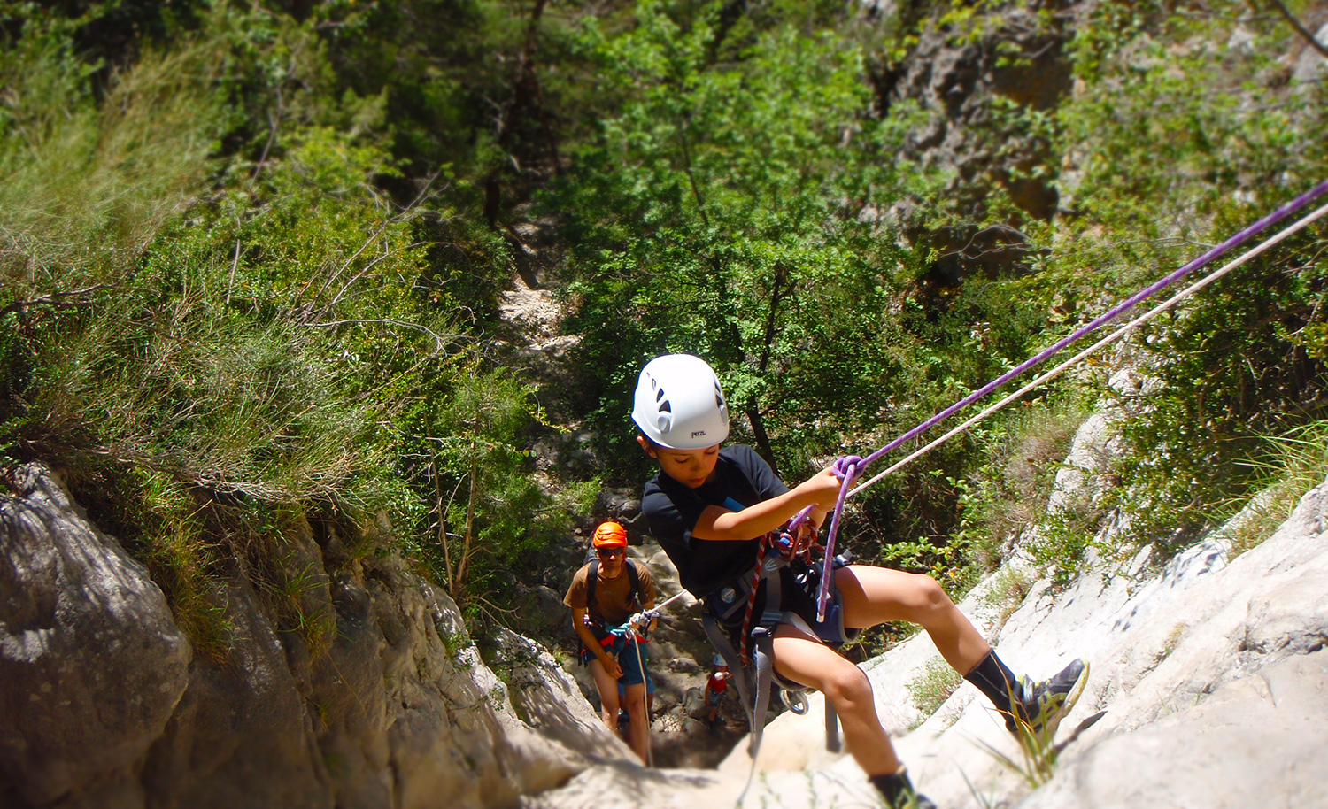 canyoning enfant verdon