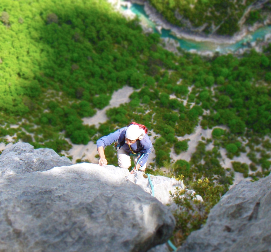 parcours initiation escalade verdon